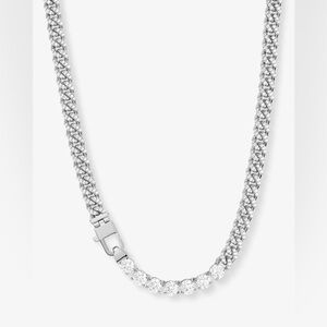 Pavé Julian Loves Diamonds Necklace 6.8mm
Silver|White Diamondettes
Orig- $198